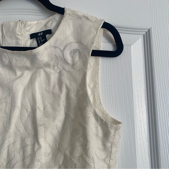 H&M FLORAL WHITE DRESS - Picture 5 of 6